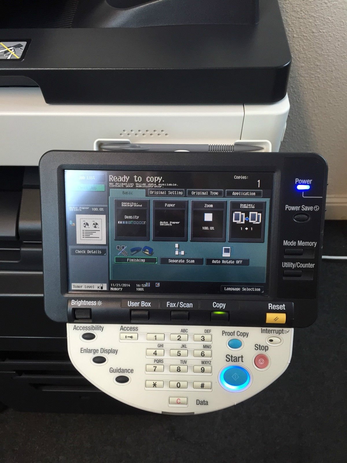 Amazon.com : Konica Minolta Bizhub 423 Copier Printer Scanner USB